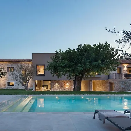Modern Melon With Outdoor Pool In Porec Villa Kirmenjak