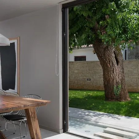 Modern Melon With Outdoor Pool In Porec Villa